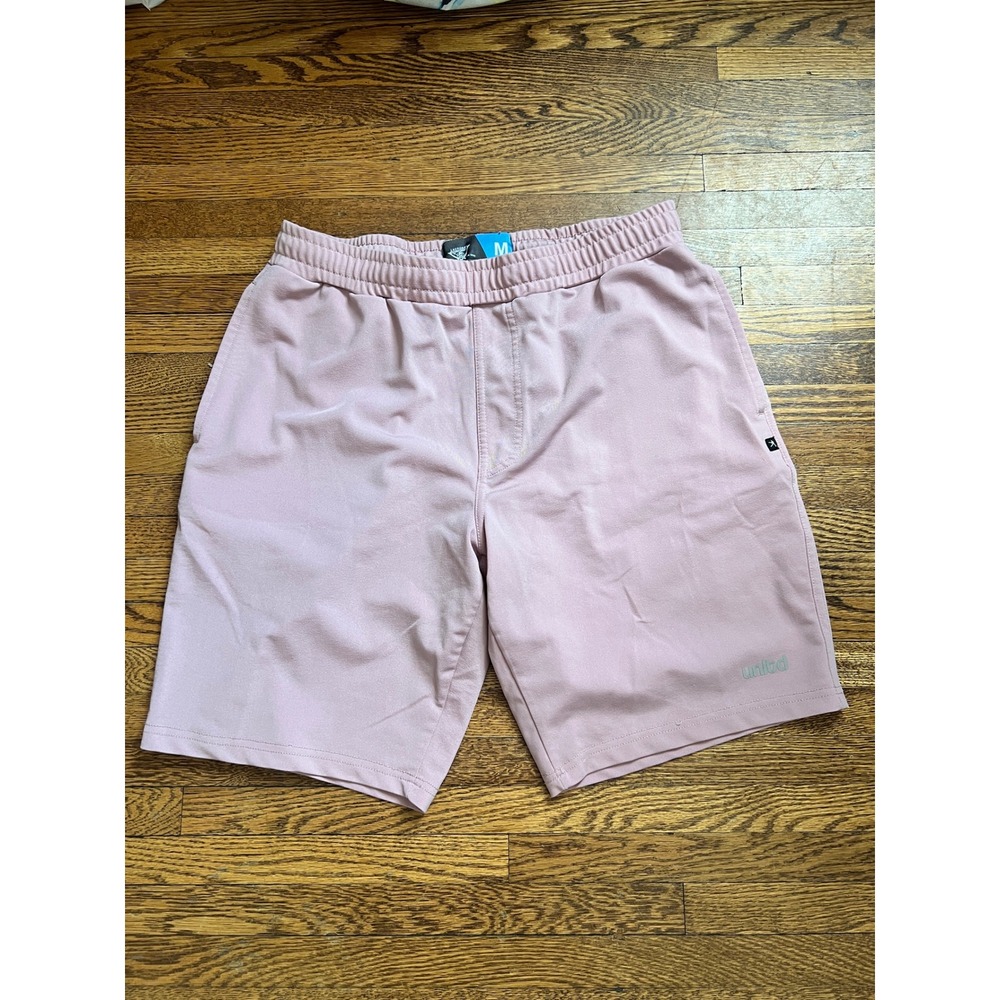 Lacrosse Unlimited Men Mauve Pink Athletic Shorts Size M Unltd Training Gym